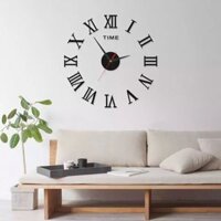 (CỠ LỚN, HÀNG LOẠI 1) Đồng hồ dán tường trang trí decor nghệ thuật số la mã Quà tặng, Trang trí, Dán tường siêu đẹp