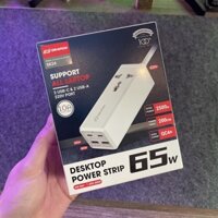 [CÓ MÀU ĐEN] Ổ điện thông minh Drapow SK24- Sạc nhanh PD type C 65W- Sạc nhanh cổng Usb 60W QC 3.0- Bảo hành 1 năm