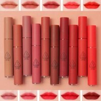 (Có màu mới) Son kem lì 3CE Velvet Lip Tint chính hãng Hàn Quốc