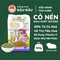 Cỏ Nén Izzo Cho Bọ Ú Chuột Lang Bổ Sung Vitamin C Giàu Chất Xơ 900g