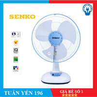 CÓ NOWSHIP Quạt Bàn Senko B1612/B1616 Sải Cánh 39cm- 47W Cao 65cm CHÍNH HÃNG