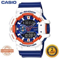 【Cổ phiếu sẵn sàng】 Đồng hồ đeo tay G-Shock GA400 nam thể thao thạch anh chống nước GA-400CS-7A Mứt Tangan Lelaki Wa