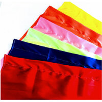 Cờ phướn, cờ chuối 6 màu khác nhau size 65x140cm vải phi bóng