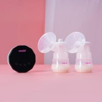 [Có Pin Sạc] Máy Hút Sữa Điện Đôi ROZABI Basic Plus (Massage Êm Ái-Hút Kiệt Sữa-Bảo Hành 1 Năm)