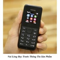 (có Pin Sạc)Điện Thoại Nokia 105 Zin Bảo Hành 12 Tháng