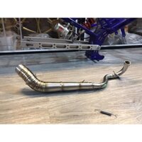 cổ pô 2 khúc gắn lon tăng cho  xe  wave s110