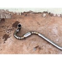 Cổ pô bầu hơi inox 304 cho wave dream future sirius