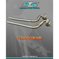 Cổ pô bầu hơi xoắn inox 304 phi 27 dành cho Wave /dream, Cúp ,67, wave A 110 hàng gia công chuẩn