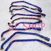 CỔ PÔ ĐỘ TITAN 51mm GẮN MỌI LOẠI XE CỰC ĐẸP MẮT