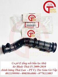 Co Pô E (Ống Nối Bầu Lọc Khí) Air Blade Thái Fi 2009-2010 Chính Hãng Thái Lan