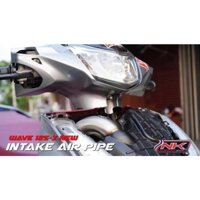 Co pô e wave/future 125, co Gió nhỏ,  NK Racing, ống hút gió inox cho FU led, fu led 125 ,led