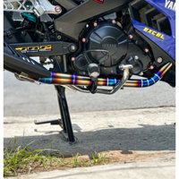 cổ pô  ex 150 32/51 ,34/51 lắp  pô zin from khoét  áo .cổ inox  và  titan