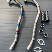 cổ pô ex 150 Titan form dài size 32 mm