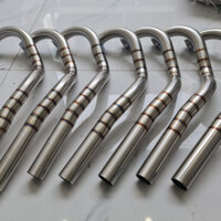 Cổ pô ex150, cổ pô exciter 150  inox size 32mm dùng để hàn pô zin hoặc gắn cổ 2 khúc pô tank