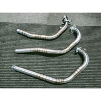 Cổ Pô EX150 - EX135 - Raider Fi - Satria Fi Inox  Vân Titan