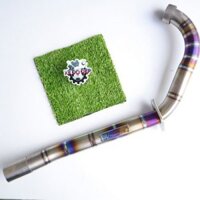 Cổ pô Exciter 135 2011 Titan lắp pô zin