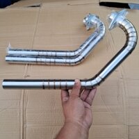 Cổ Pô Exciter 150 mẫu Khoét Áo - Size 32mm (Fom ghép)