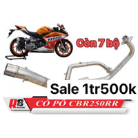Cổ pô full system honda cbr250rr