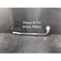 Cổ pô inox 304 Wave A110, Wave Blade siêu bóng