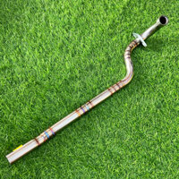 Cổ pô Inox 304 Wave S110 27mm Dài Chạy Tig Vảy Cá