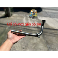 cổ pô inox cho xe yamaha cuxi