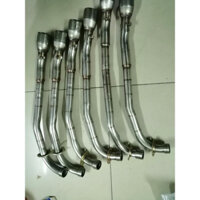 Cổ pô inox wave dream, gắn pô nổ cổ bô 1 khúc.