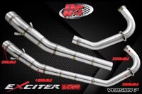 CỔ PÔ R8 INOX 2 KHÚC CHO EXCITER 135