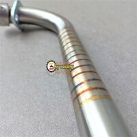 Cổ pô Sirius Fi Inox 304 mối hàn titan gắn pô zin