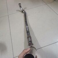 cổ pô sirius kong 2 khúc inox (chưa bao gồm lon pô)