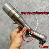 CỔ PÔ SLIP ON NX500 - CB500X - CB500F - CBR500R INOX 304 (PAT ĐỠ CHỐNG ĐỨNG)