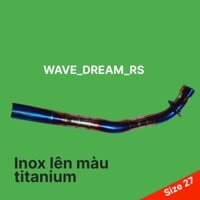 Cổ Pô Thay Wave Dream RS màu phân khúc.(size 27)