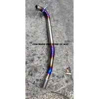 Cổ pô titan cao cấp cho xe Wave Alpha 110 đời 2017 - 2020 gắn pô zin