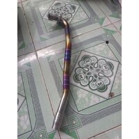 cổ pô titan cho fuled và wave 125i gắn như zin