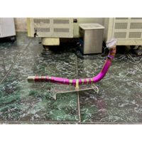 Cổ pô titan Full nhám Hồng Ex 155 phi 32