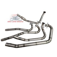 Cổ Pô Titan gắn Wave A 110 2017,2018,2019 (titan 100%) tặng kèm Khâu Nhôm CNC