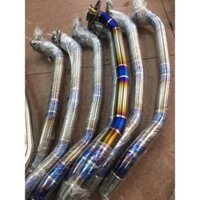 Cổ pô titan inox gắn pô zin xe nvx
