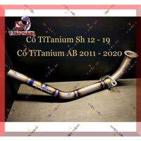 Cổ pô titan xe Air blade,SH VN MS1234