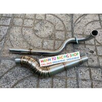 cổ pô wave sirius 2 khúc - mẫu STB