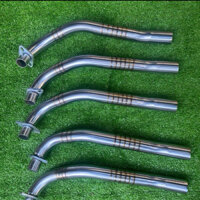 cổ pô xai lớn gắng cho xe Sirus xăng cơ 110 cổ inox 304