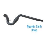 Cổ pô xe dream wave màu đen bầu hơi inox