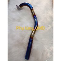 Cổ pô xe Exciter 150 titan cao cấp