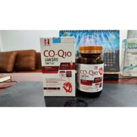 Co-Q10 Đan Sâm tam thất (Coenzyme Q10 ) - Giúp tăng cường sức khỏe tim mạch, điều hòa huyết áp - Lọ 30 viên