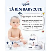 [Có Quà] Bỉm dán quần  cao cấp Babycute đủ size cho bé