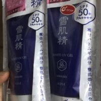 [Có quà] Kem chống nắng Kose Gel Sekkisei White UV