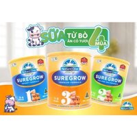 (CÓ QUÀ MUA SỮA TẶNG BỈM) Sữa bột tăng cân Nature One Dairy SureGrow hỗ trợ hệ tiêu hoá của bé - Hộp 600g