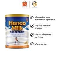 [CÓ QUÀ TẶNG] Sữa bột Hancomilk Calo Sure 900gr dễ tiêu, bồi dưỡng sau mổ hoặc do ăn kém từ 12 tuổi đến già | HDshop