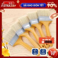 Cọ Quét Sơn Đa Năng Loại Tốt Cán Nhựa Lông Dài Mịn 4.1cm Đủ Size - 3 Chổi 1 in