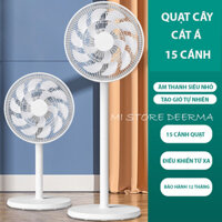 (Có REMOTE) Quạt điện đứng, quạt cây đứng 15 cánh siêu mát CATA cao cấp, tạo gió tự nhiên siêu êm ái, dễ sử dụng