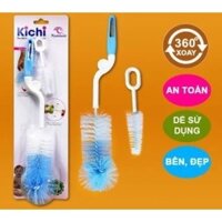 Cọ rửa bình sữa 2in1 KICHI bằng cước