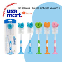 Cọ rửa bình sữa Dr. Brown's nhiều màu fullbox - by USA Mart